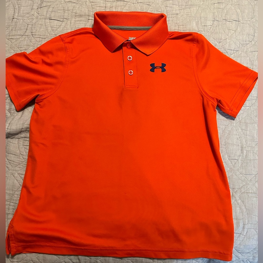 Boys Under Armor Performance Polo Size Youth Large